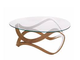 Since eyes will be on it, keep it looking neat. Low Round Glass Coffee Table Newton By Karl Andersson Design Dan Sunaga Staffan Holm