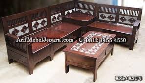 Produsen furniture jepara jual mebel kursi tamu sudut dengan kode ms94. Kursi Sudut Motif Obat Nyamuk Arif Mebel Jepara
