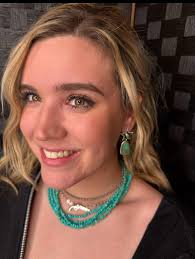 All of this 😍Navajo stamped royston earrings. Loooooove! Revolver necklace  soooo coool! Of course who does not love a set of pearls!!