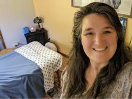 Book a massage with Karin Olsen Moonhill Services Inc