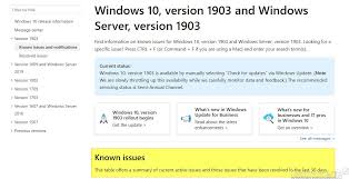 How to check windows version 1909. Probleme Mit Der Windows 10 1909 Und 1903 Die Liste Von Microsoft Auch Mit Workarounds Deskmodder De