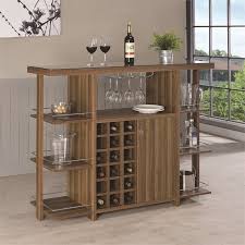 Quench are leading uk manufacturers of luxury modern home bars. Stonecroft Furniture Modern Home Bar With Wine Storage In Walnut Sf 5143 1718446