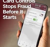 Turn card controls on and keep fraud out. Lock, set limits, and protect  your money all from your phone., #onlinebanking #mobilebanking  #digitalbanking #bankingonthego