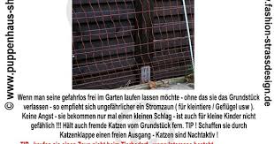 Katze Im Garten Frei Laufen Lassen Ohne Das Sie Das Grundstuck Verlassen Kann Geht Das Ja Wenn Sie Einen Elektrozaun Fur Klei Kleine Tiere Katzen Tiere