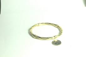 Antique victorian gold filled smooth floral small bangle bracelet. Twist Style Hinged Bangle Bracelet 14k Yellow Gold 15 Grams 7 Made In Italy Lovelady Diamond