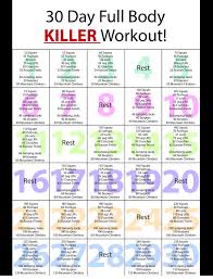 30 Advanced Workout Challenge September 30 Day Full Body Workout Full Body Workout Challenge Full Body Workout Plan Body Workout Plan