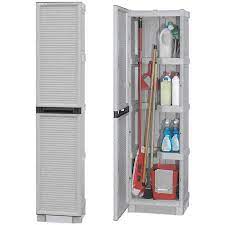 Keter mobile armadio armadietto in resina plastica da esterno alto con 3 ripiani. Armadio Mobile Da Esterno In Resina Porta Scope 1 Anta 50x39xh172 G Maury S Online Official Store
