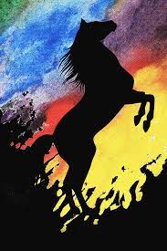 Check spelling or type a new query. Rising To The Light Watercolor Horse Silhouette Painting By Irina Sztukowski