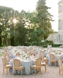A Chic Family Oriented Destination Wedding In France France Wedding Blue Themed Wedding Wedding Table Settings