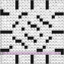 Play the new york times crossword online or in our apps. Sunday May 23 2021 Diary Of A Crossword Fiend