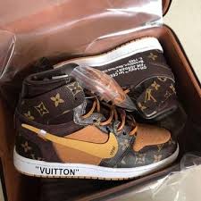 Louis Vuitton X Off White X Air Jordan 1 Pin On Purses
