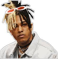 XXX Tentacion Clout Rap Artist Music Icon Design Print Product Vinyl  Sticker Printed Vinyl Decal