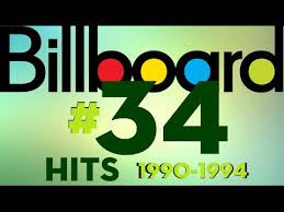 Billboard Hot 100 34 Singles 1990 1994 Chart Sweep