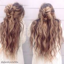 With medium length hair that is not thick enough, you may lack body which eventually tells on the bun's size. Messy Bun For Long Thick Hair Thick Hair Styles Hair Styles Long Thick Hair