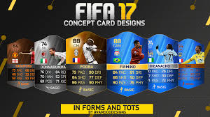 Eso sí, has de tener en cuenta que, para jugar, necesitas tener activa una cuenta de ea sports y un equipo en el modo fifa ultimate team. Fifa 17 Concept Card Designs On Behance
