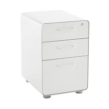 Pull the drawer out all the way. Poppin File Cabinet White Poppin 3 Drawer Stow File Cabinet The Container Store
