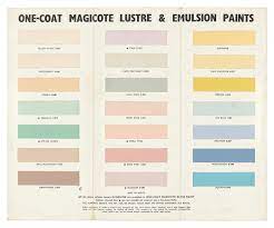 Berger Paint Colour Chart