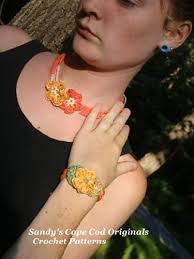 195 Crochet Jewelry pattern by Sandy Powers