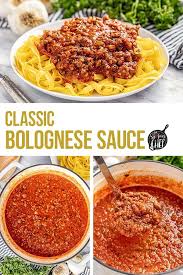 Classic Bolognese Sauce Recipe In 2020 Bolognese Sauce Main Dish Recipes Bolognese