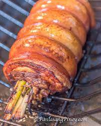Master crispy crackling with this simple roast pork shoulder recipe and you'll have the perfect roast while the pork is cooking, make the apple sauce. Roasted Pork Belly Lechon Liempo Panlasang Pinoy