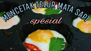 Tak perlu masukkan bawang besar, cili, mayonis. Cara Membuat Telur Cetak Youtube