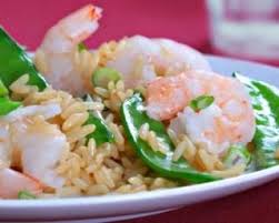 Riz Saute Aux Crevettes Et Pois Gourmands Recette Pois Gourmands Recette Riz Et Reste De Riz