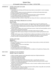 Home Care Nurse Resume Samples Velvet Jobs