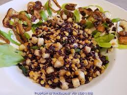 Schwarzer Reis Und Rote Linsen Salat Rezept Rezept Rote Linsen Salat Schwarzer Reis Rezepte