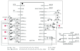 The drawing on the right is the pcb version of the same led circuit. A Circuit Diagram Of Bluetooth Temperature Sensor Module Btsm B Download Scientific Diagram