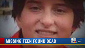 Missing Teen Found Dead