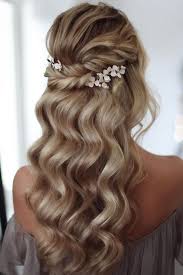 Get inspired by these 50 gorgeous wedding looks for long, lush locks! 28 Wedding Hairstyles For Long Hair 2021 My Deer Flowers