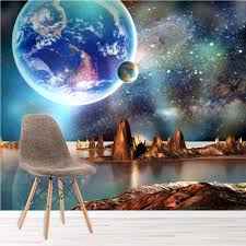 We deliver excellent customer services second to none. Alien Landscape Space Wall Mural Wallpaper