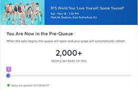 See actions taken by the people who manage and post content. Ticketmaster Queue Bts United Airlines And Travelling
