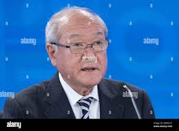 Washington, United States. 12th Apr, 2020. Vice Minister of Finance for  International Affairs of Japan Masato Kanda looks