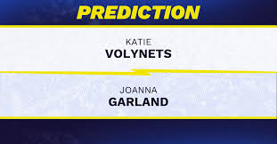 Joanna Garland competing in tennis
