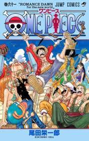 Both chapters and volumes are listed with appropriate titles, comprising the original japanese text, romaji transcriptions, and english translations. One Piece Wikipedia