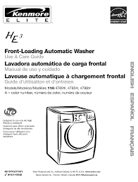 We did not find results for: Kenmore Elite He3 110 4789 Series Use Care Manual Pdf Download Manualslib