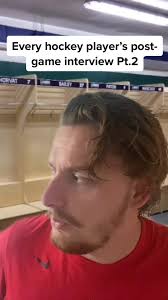 Post Game Interview Hockey Suits