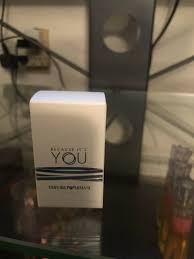 The feminine edition because it's you and the masculine stronger with you come out in june 2017. Emporio Armani Because It S You Eau De Parfum 30ml For Sale Online Ebay
