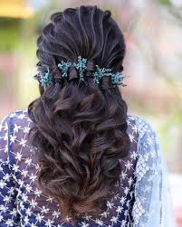 They should give you a short this year, the best short hairstyle for curly hair is a lightly layered bob. Indian Wedding Hairstyles For Long Hair K4 Fashion