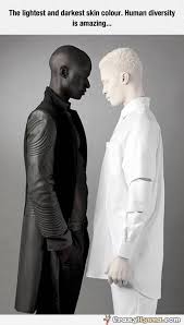 The Lightest And Darkest Skin Colour Google Search Light In The Dark Skin Color Dark Skin