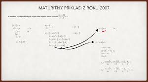 Státní maturita z češtiny online. Maturita Z Matematiky 2007 A Youtube
