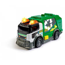 Camion poubelle avec son et lumière
