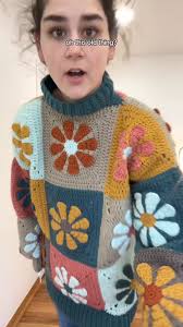 POV: you asked me about my sweater ✨🧶 #sweater #DIY #crochet #proud