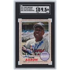 Hank Aaron MLB Memorabilia, Hank Aaron Collectibles, Verified Signed Hank  Aaron Photos