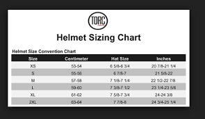 Sizing Chart