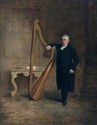 Benjamin Marshall British 1768 1835 Griffith Owen 1750 1833 Harpist To The Corbet Family Of Ynysymaengwyn 1812 G National Museum Wa Harp Art Uk Harpist
