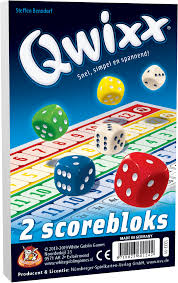 Qwixx Bloks Extra Scorebloks White Goblin Games Scoor Hier Je Bloks
