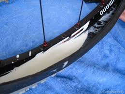 Tubeless road clincher tire installation on modern wide rims. Tubeless Sealant Tips And Strategy Slowtwitch Com