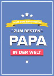 Grazie ai medici e infermieri morti per il covid. Alles Gute Vatertag Banner Vatertag Echte Postkarten Online Versenden